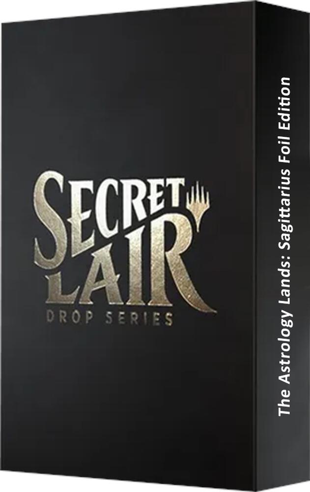 Secret Lair Drop Astrology Lands Sagittarius Foil