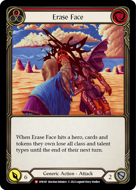 Erase Face (Red)