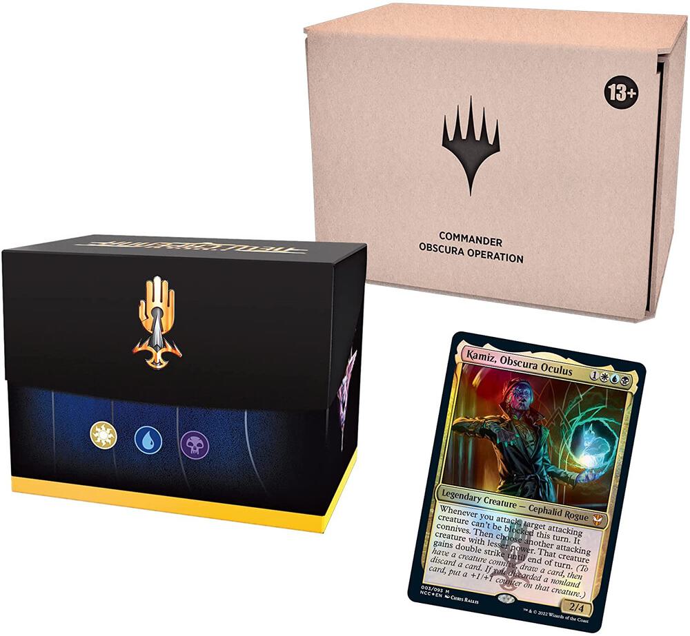 Streets of New Capenna Commander Deck Obscura Operation Minimal Packaging