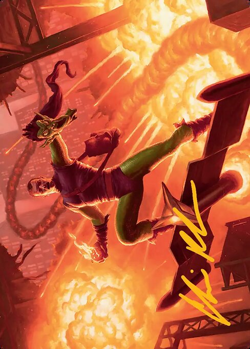Green Goblin, Revenant Art Card
