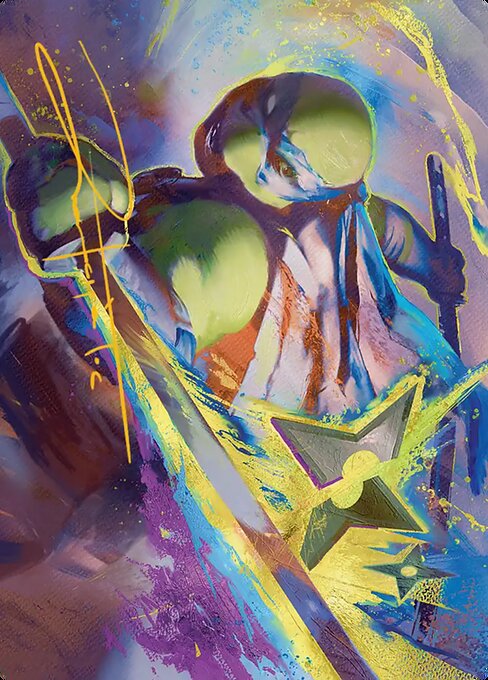 Leonardo's Technique Art Card