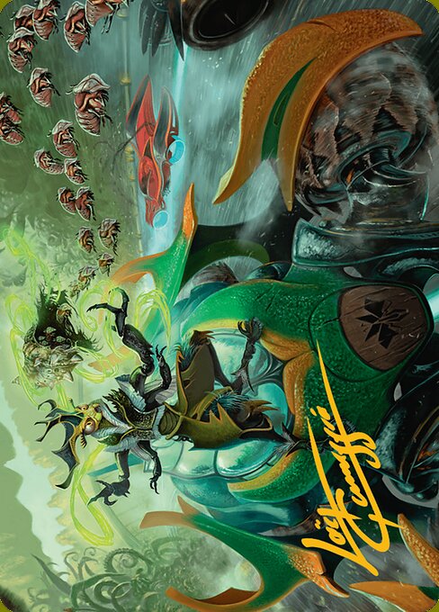 Aatchik, Emerald Radian Art Card