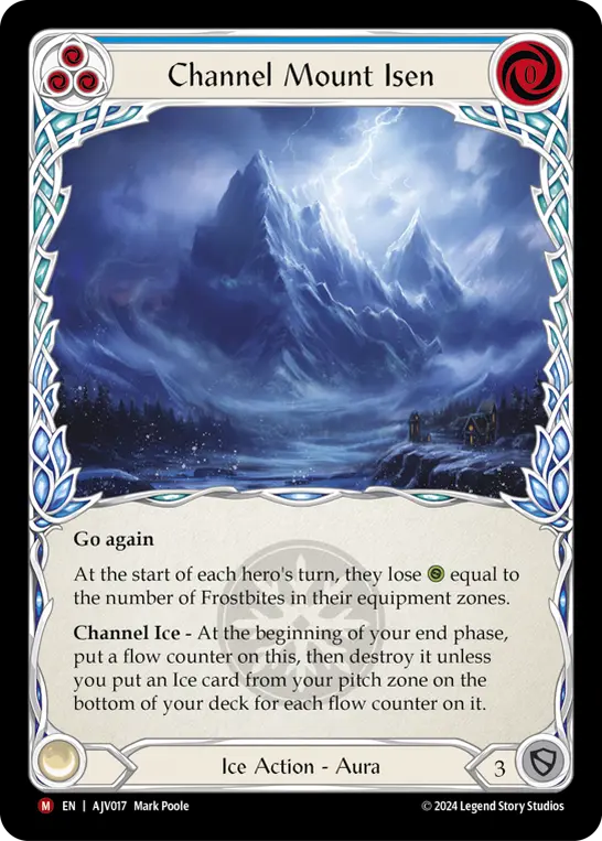 Channel Mount Isen (Blue)