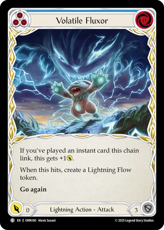 Volatile Fluxor (Blue)