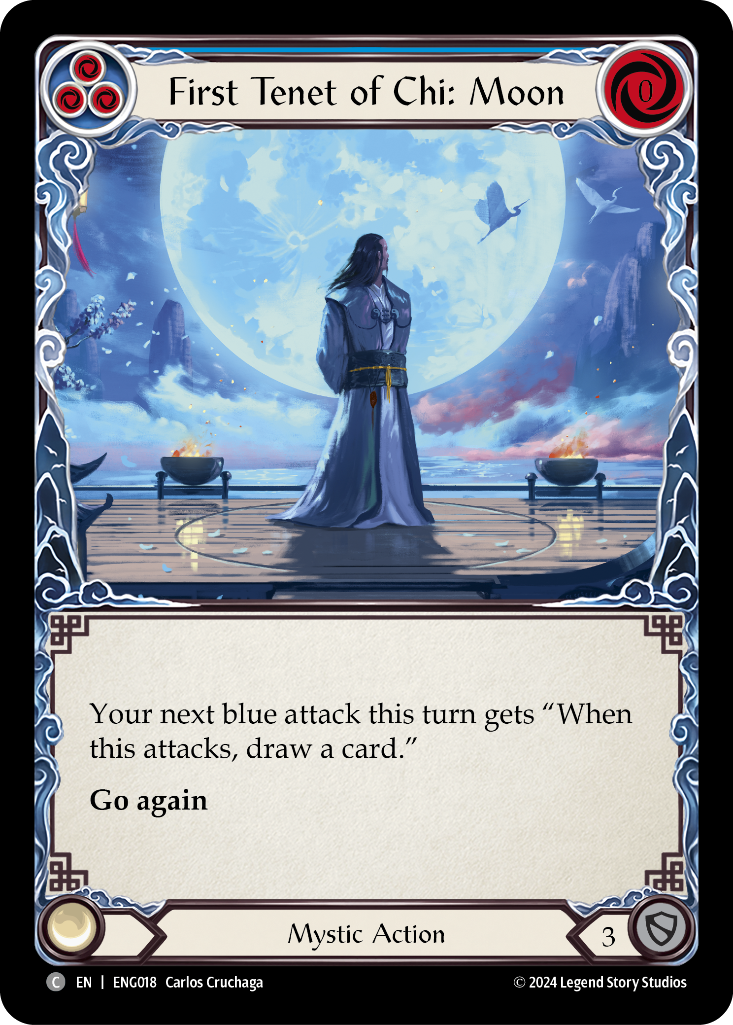 First Tenet of Chi: Moon (Blue)