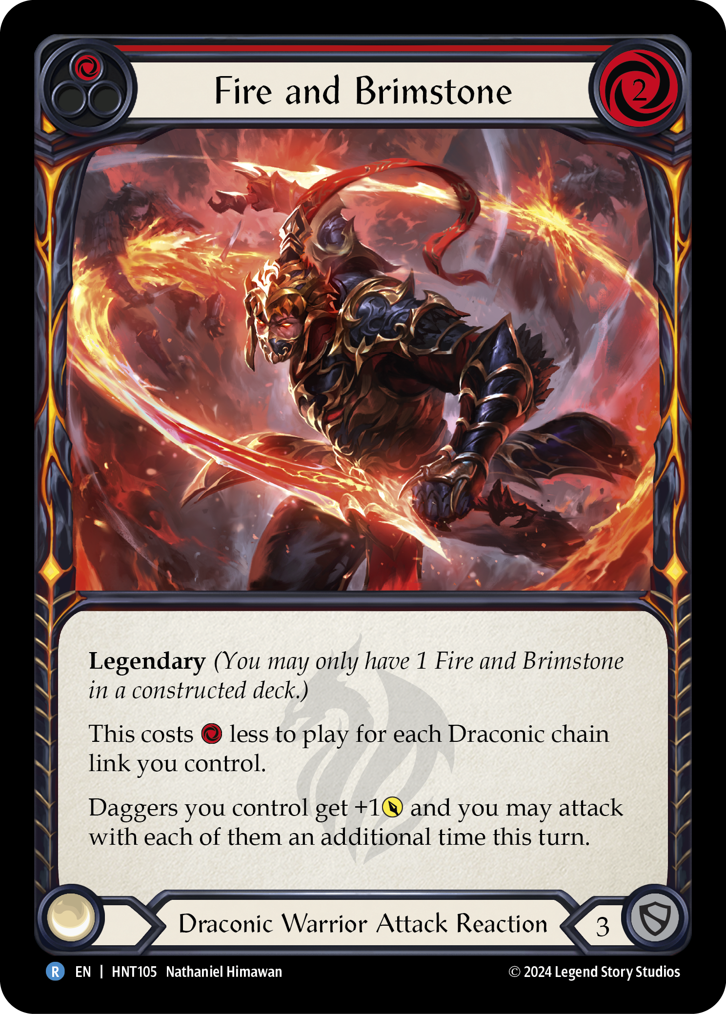 Fire and Brimstone (Red)