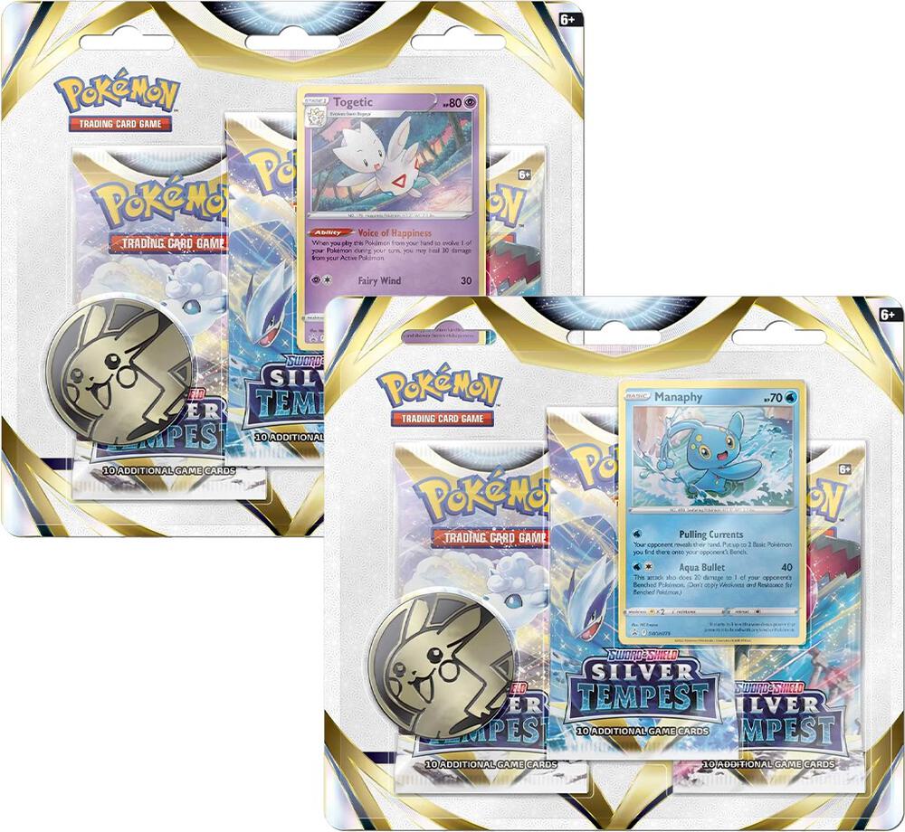 Silver Tempest 3 Pack Blister [Set of 2]