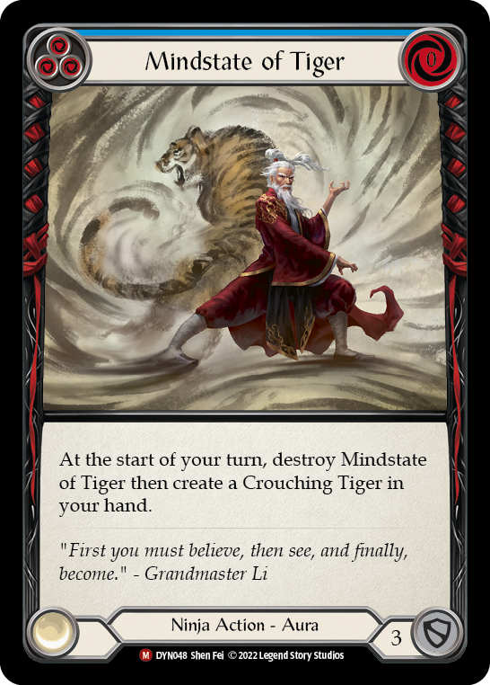 Mindstate of Tiger (Blue)
