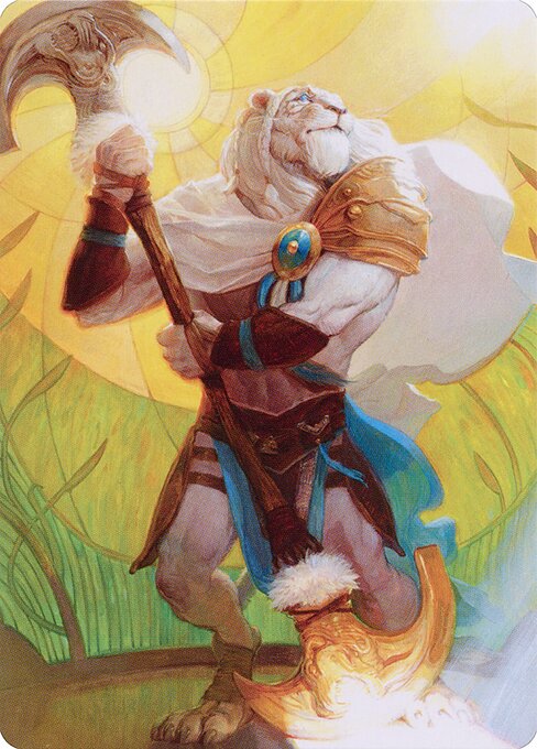 Ajani, Sleeper Agent Art Card