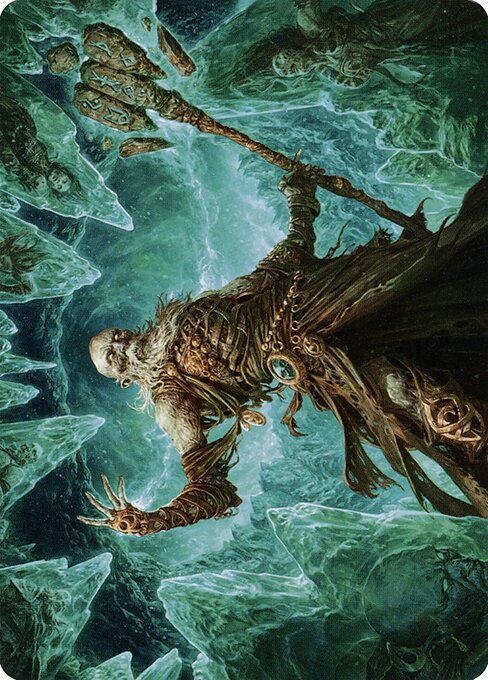 Draugr Necromancer Art Card