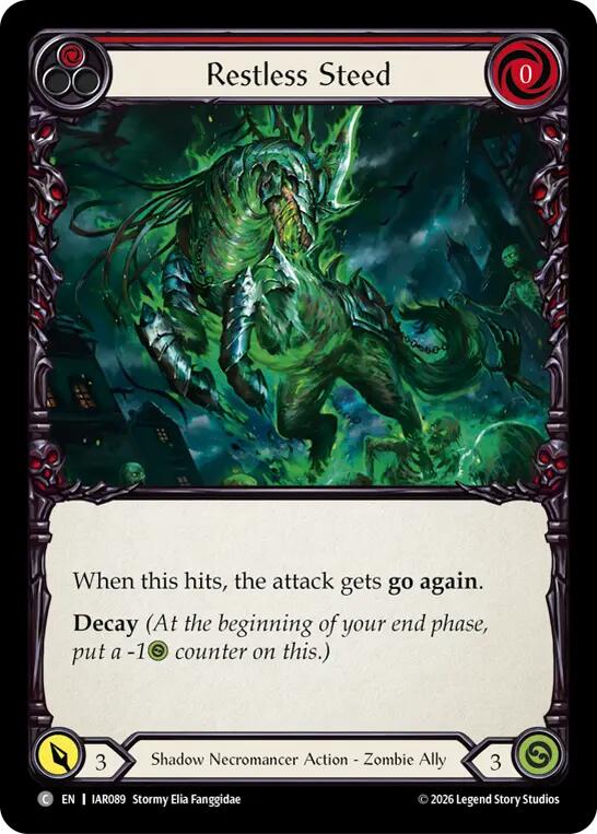Restless Steed (Red)