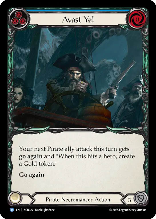 Avast Ye! (Blue)