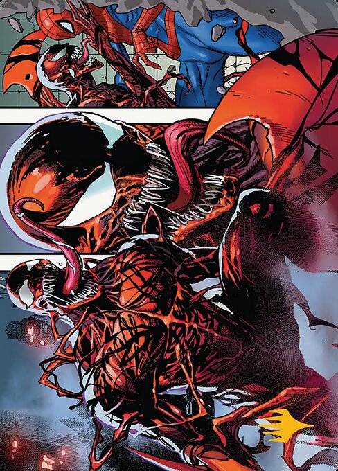 Carnage, Crimson Chaos Art Card
