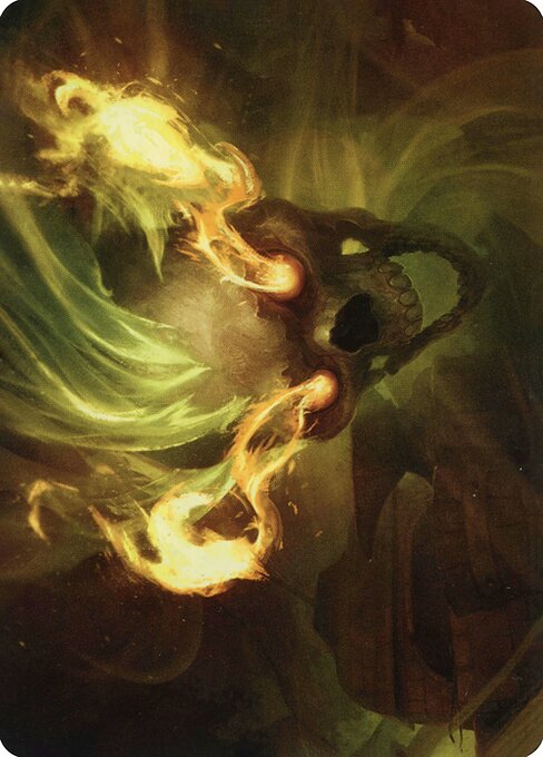 Flameskull Art Card