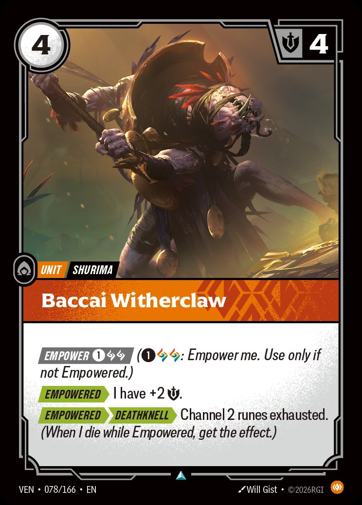 Baccai Witherclaw