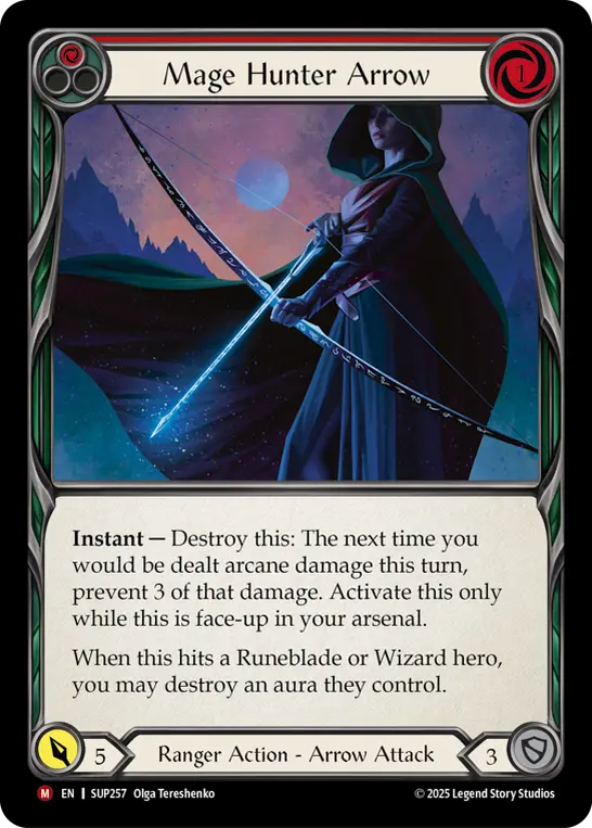 Mage Hunter Arrow (Red)
