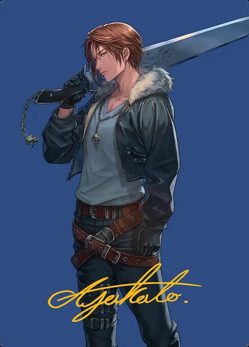 Squall, SeeD Mercenary Art Card