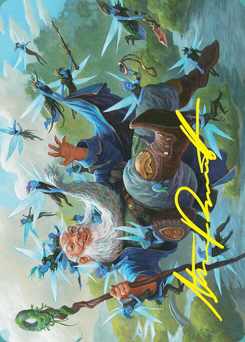 Mischievous Mystic Art Card