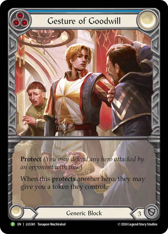 Gesture of Goodwill (Blue)