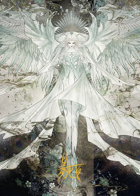 Hydaelyn, the Mothercrystal Art Card