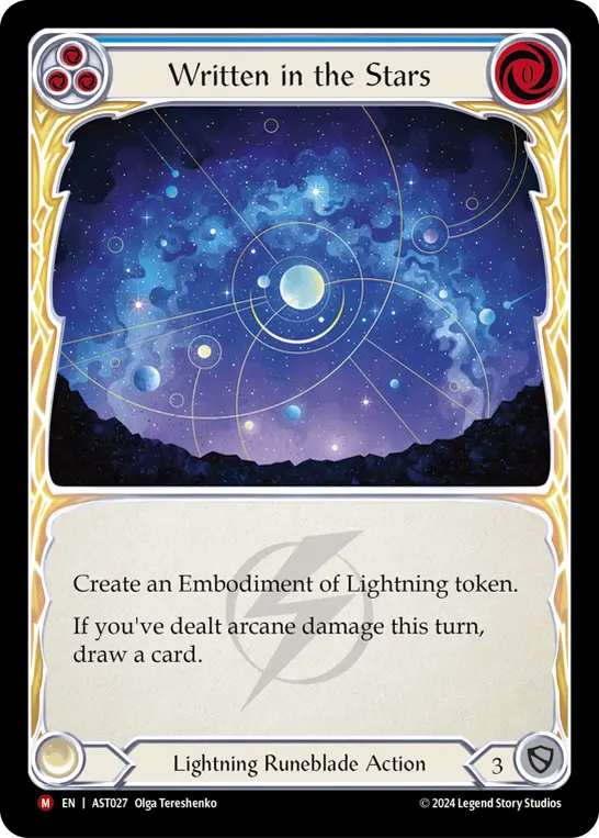 Written in the Stars (Blue)