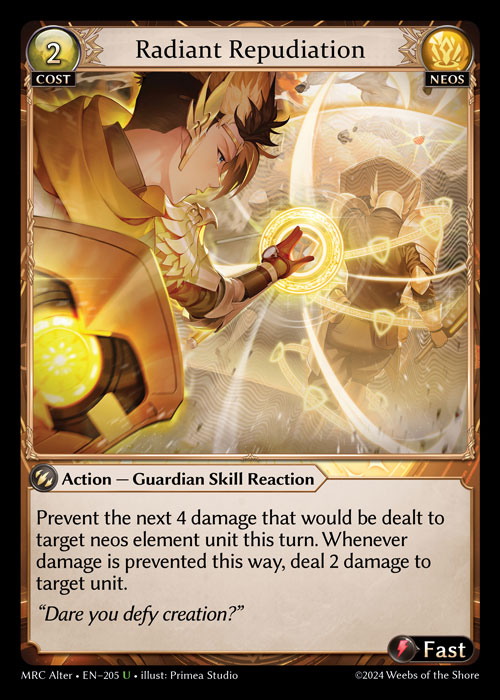 Radiant Repudiation