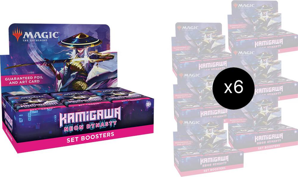 Kamigawa Neon Dynasty Set Booster Box Case