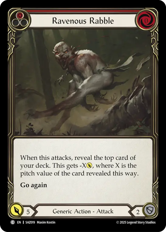 Ravenous Rabble (Red)