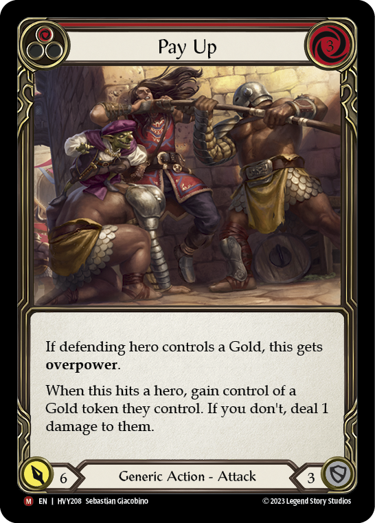 Pay Up (Red)