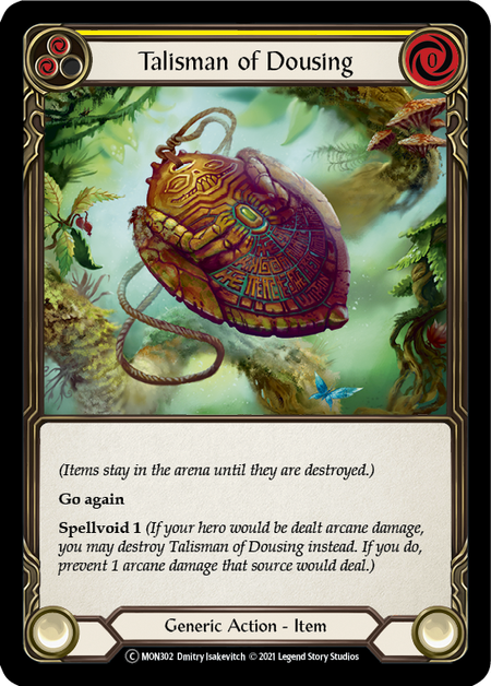 Talisman of Dousing (Yellow)