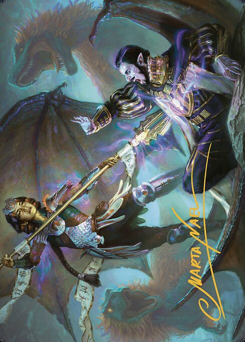 Huatli's Final Strike Art Card