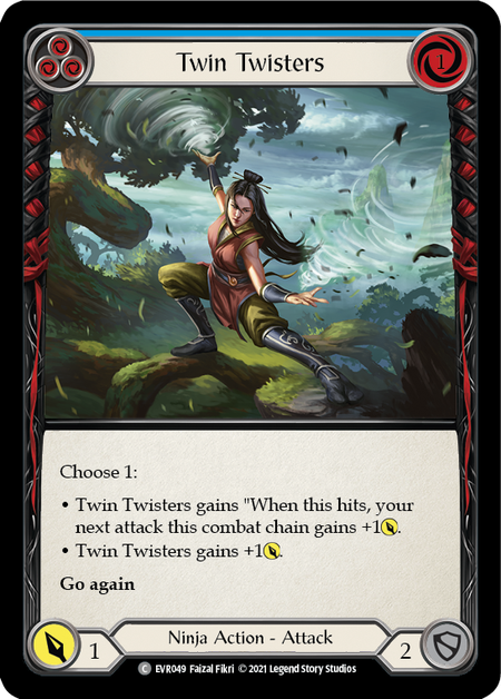 Twin Twisters (Blue)