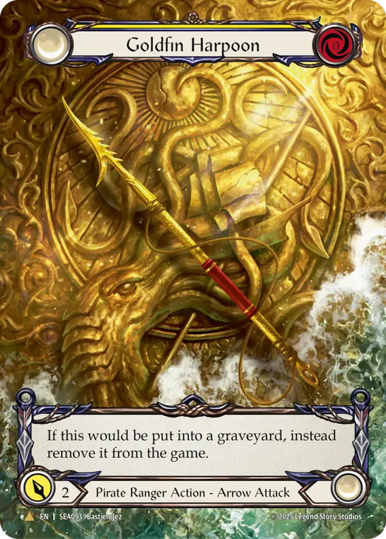 Goldfin Harpoon (Yellow)