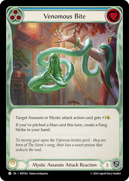Venomous Bite (Blue)