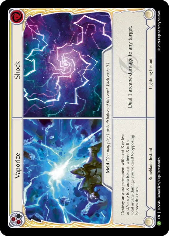Vaporize // Shock (Yellow)