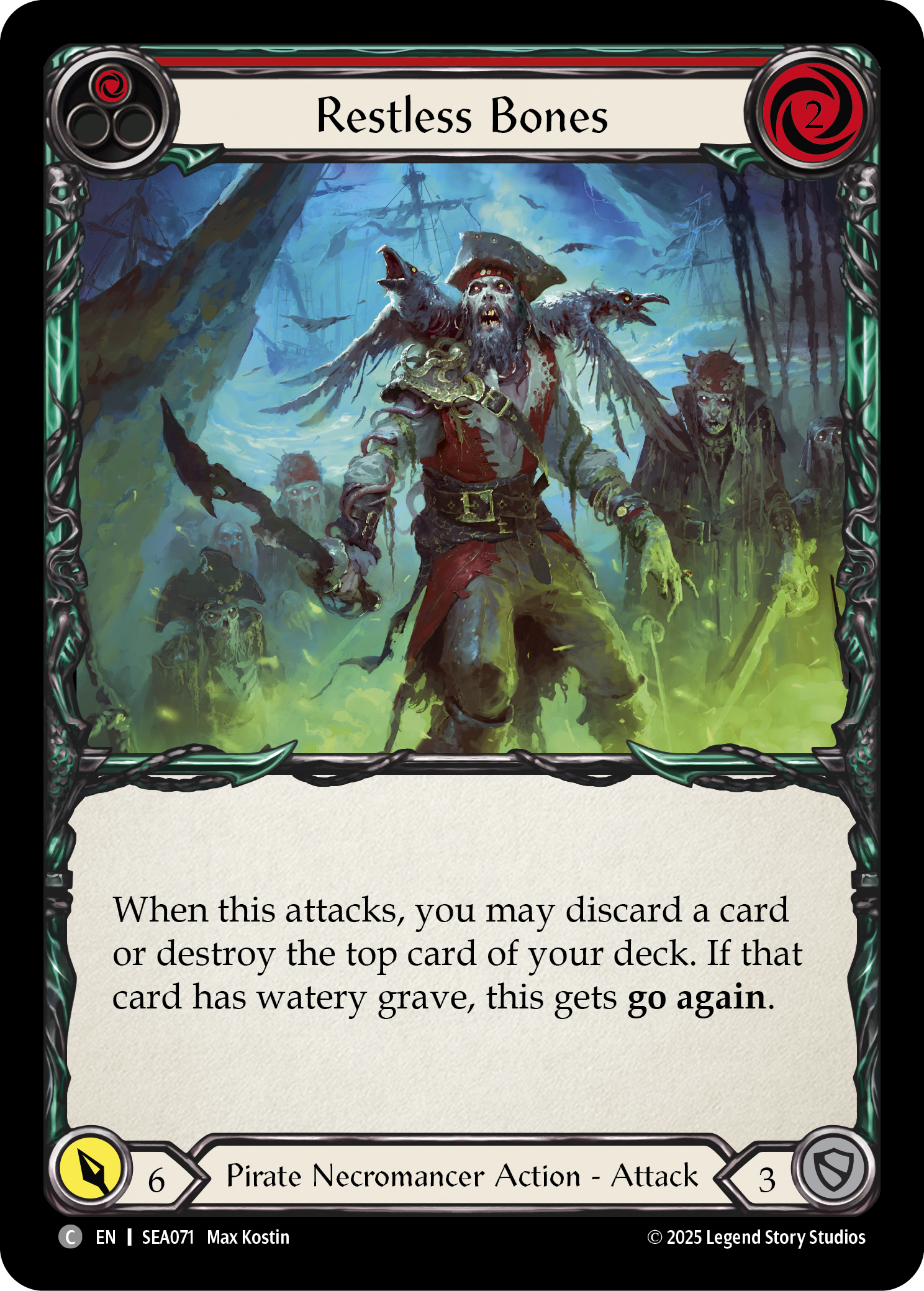 Restless Bones (Red)
