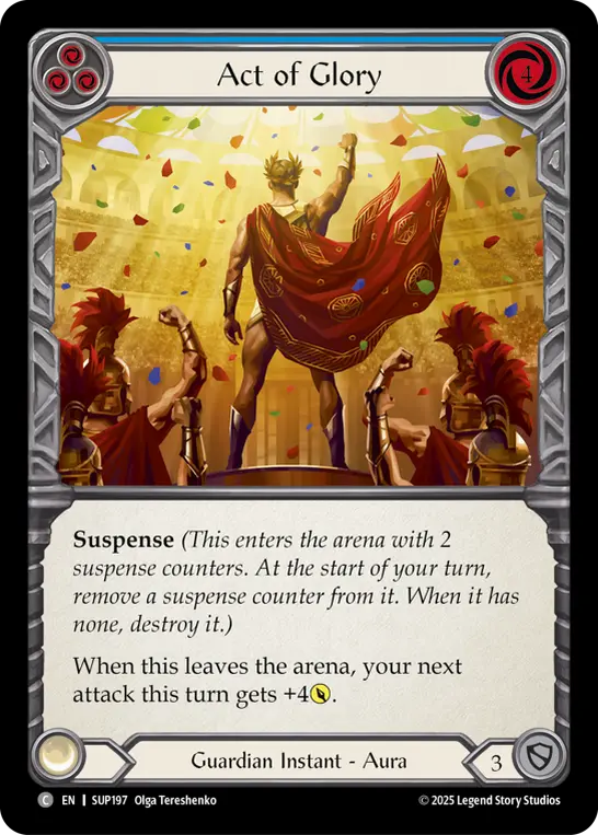 Act of Glory (Blue)
