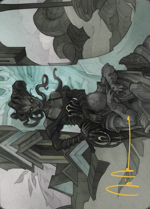 Vraska Joins Up Art Card