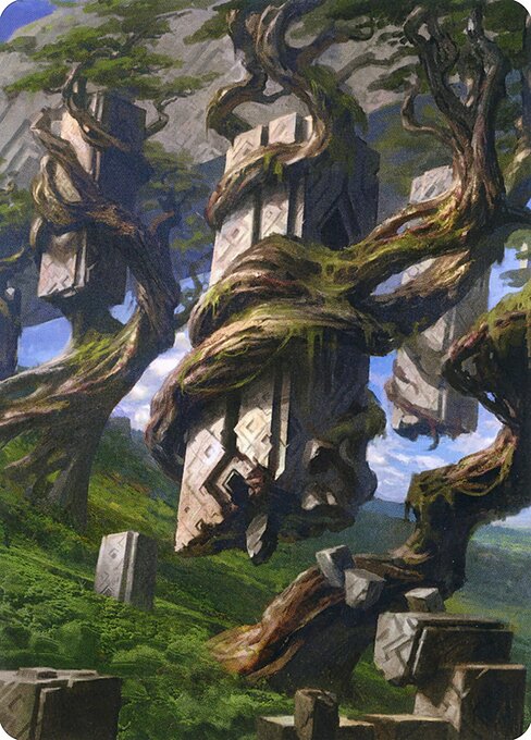 Forest Art Card
