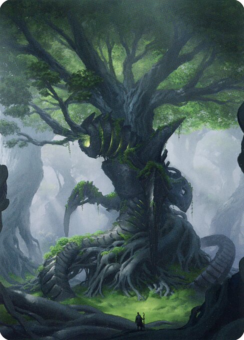 Forest Art Card