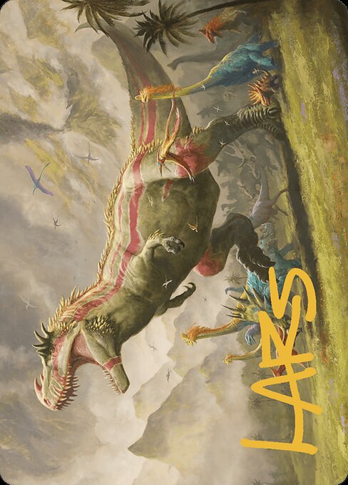 Ghalta, Stampede Tyrant Art Card