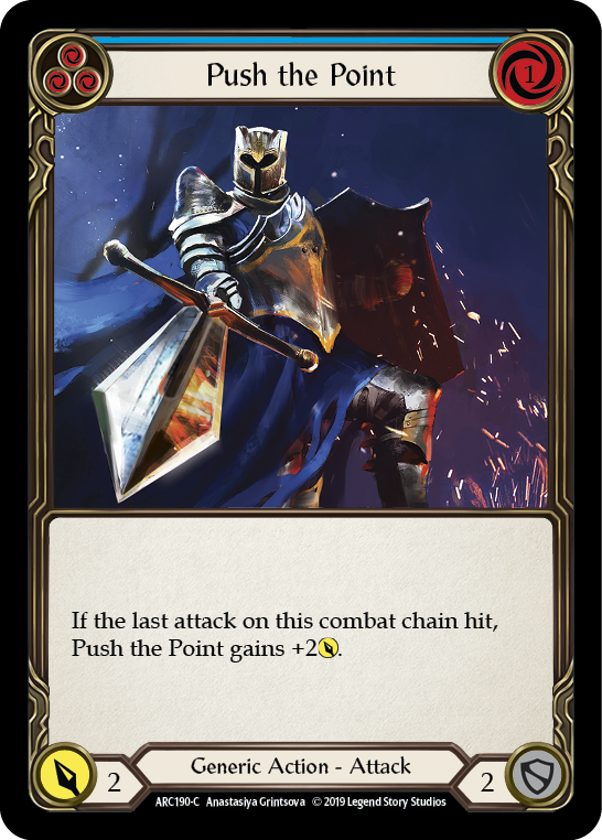 Push the Point (Blue)
