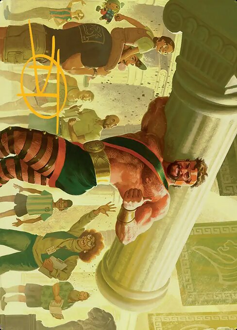 Hercules, Prince of Power Art Card