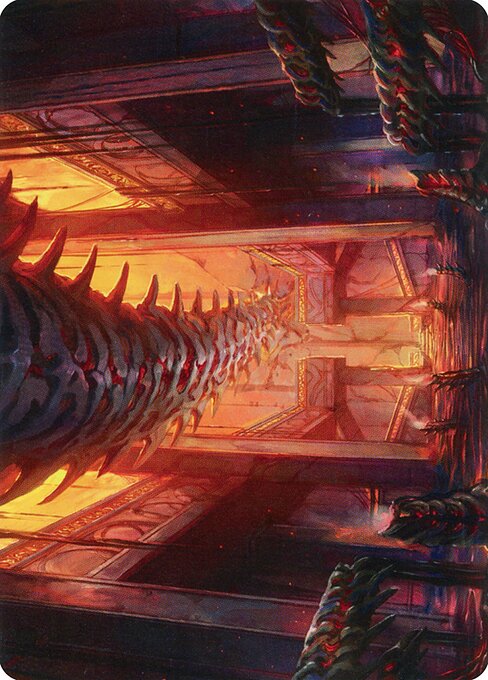 Bloodfell Caves Art Card