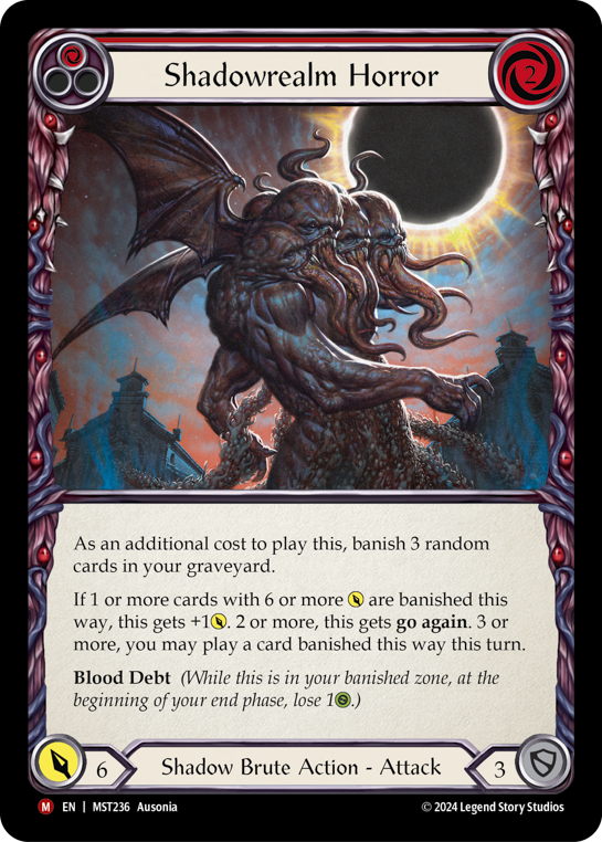 Shadowrealm Horror (Red)