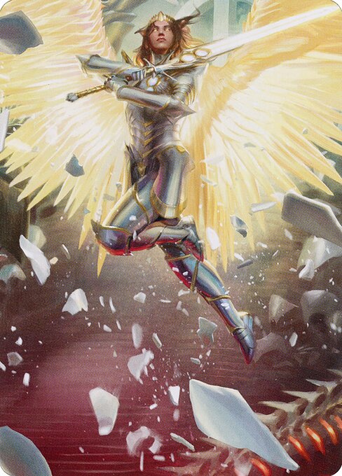 Archangel Elspeth Art Card