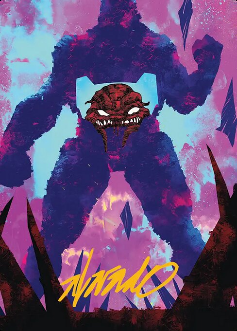 Krang, Utrom Warlord Art Card