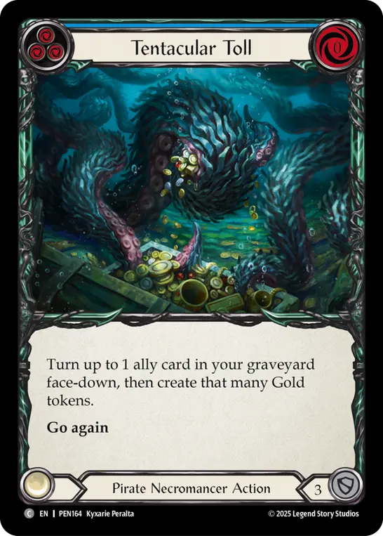 Tentacular Toll (Blue)
