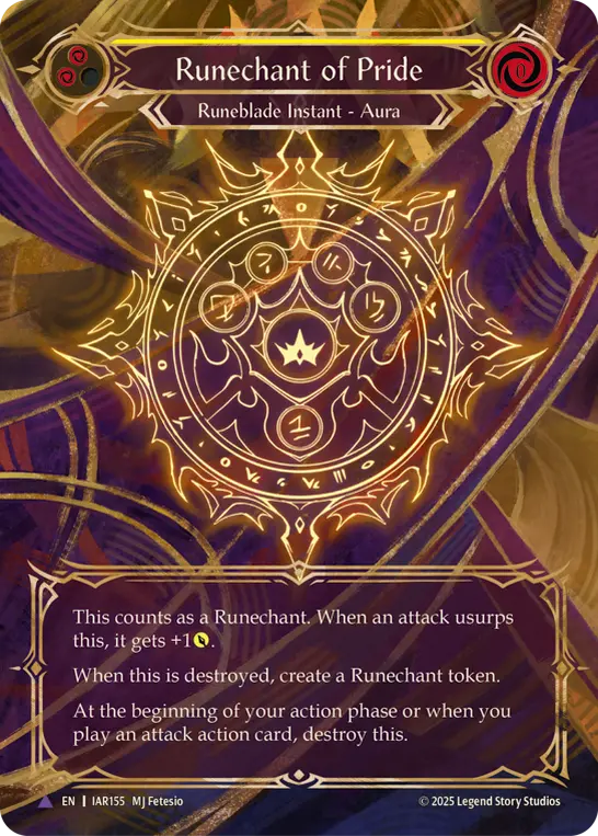 Runechant of Pride (Yellow)