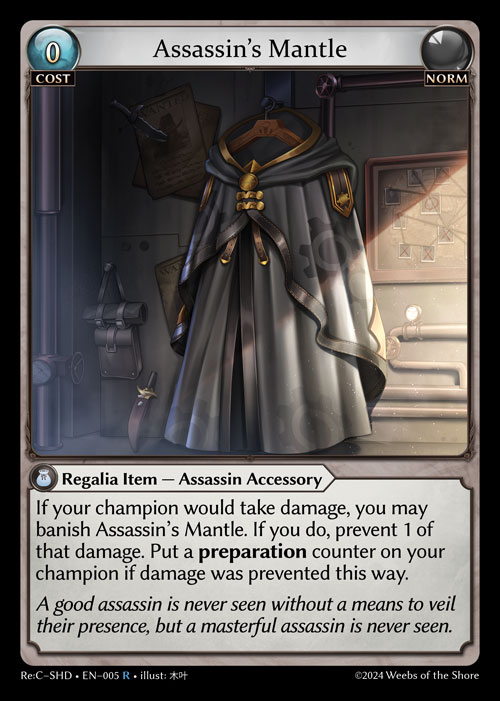 Assassin's Mantle